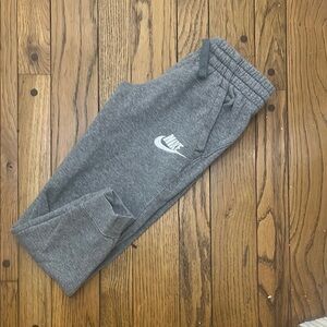 Nike Gray Sweatpants Relaxed Fit Joggers